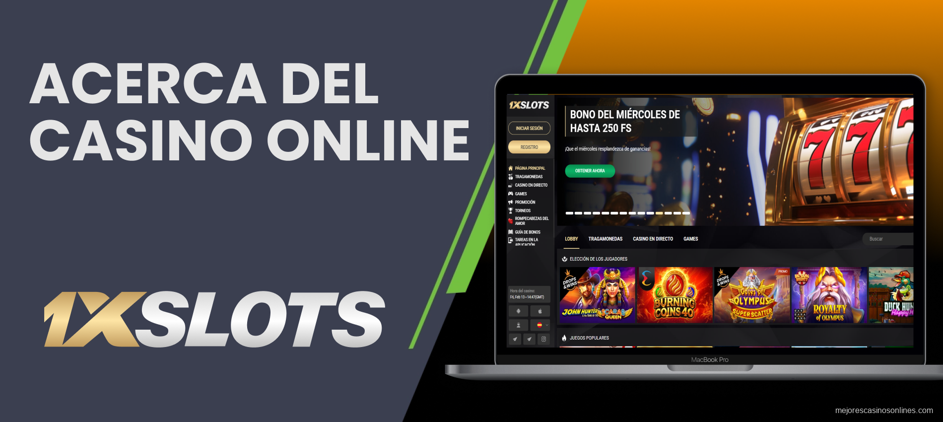 Descripción de la plataforma digital 1xSlots disponible en Argentina