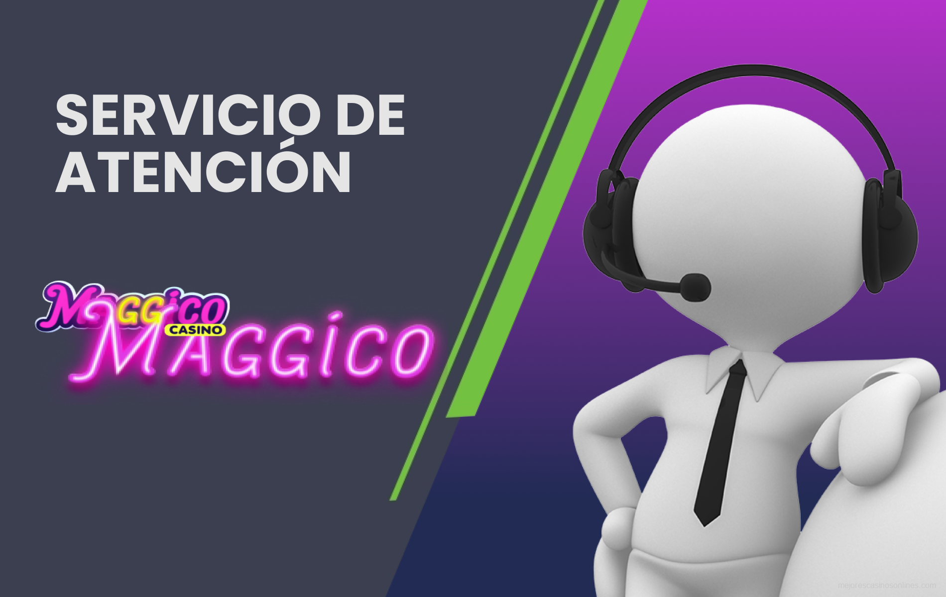 Soporte al cliente disponible en Maggico Argentina